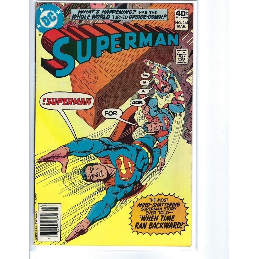 DC Comics No. 345 Superman